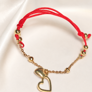 kleine hartjes rode armband grand jewellery pm