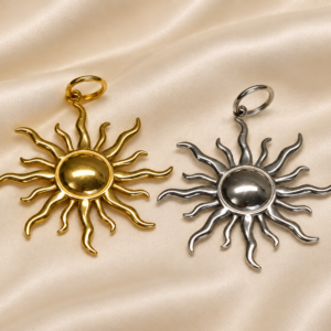 zonnehanger edelstaal grand jewellery pm goud en zilver