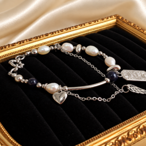 zilveren armband met barokparels hemelse bedels grand jewellery pm